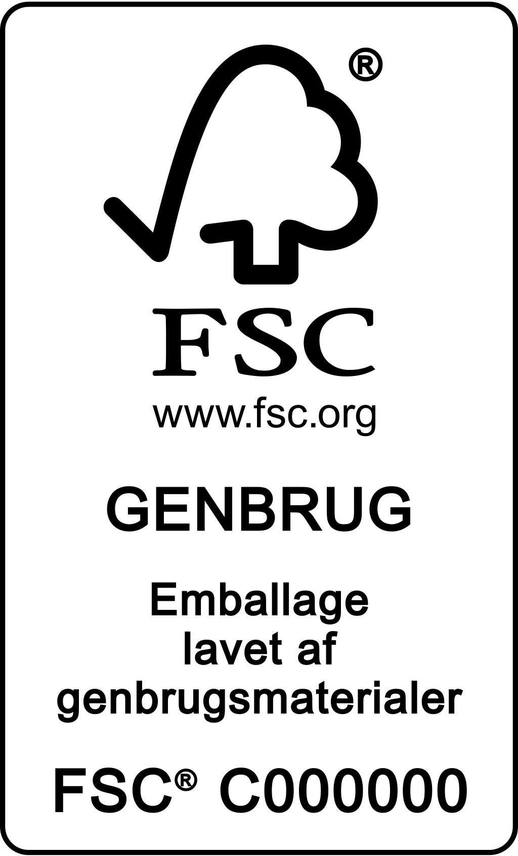 FSC GENBRUG-mærket