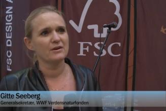 Interview med Gitte Seeberg til FSC Design Award 2011