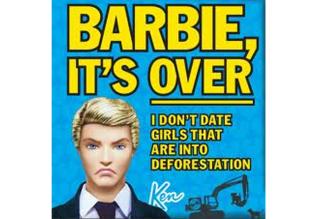 Barbie, it's over
