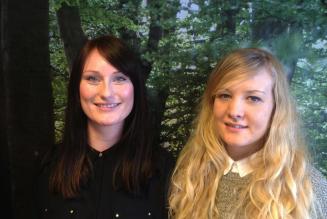 De to nye praktikanter hos FSC Danmark