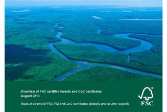 Det FSC-certificerede skovareal er vokset 3,7 procent siden februar