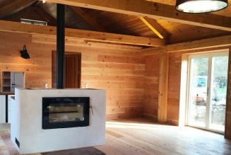 Udsyn til den indvendige beklædning