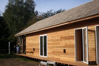 Beklædning i cedertræ