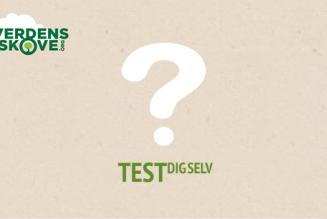Test dig selv og vind 4 billetter til Randers Regnskov