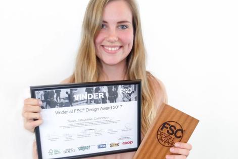 Rikke vandt FSC Design Award 2017