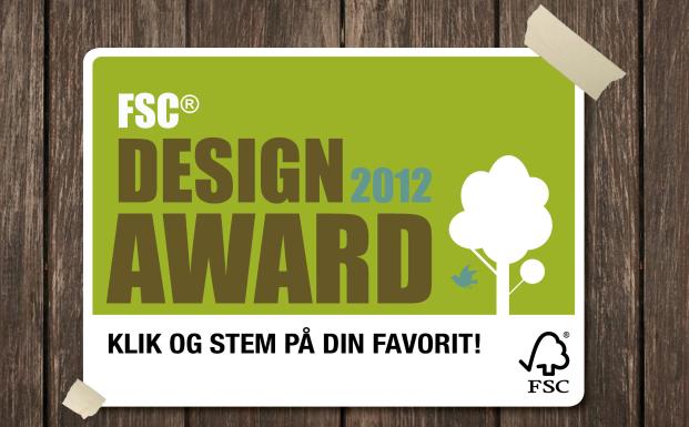 Forbrugerprisen, FSC Design Award 2012 Forbrugerprisen, FSC Design Award 2012