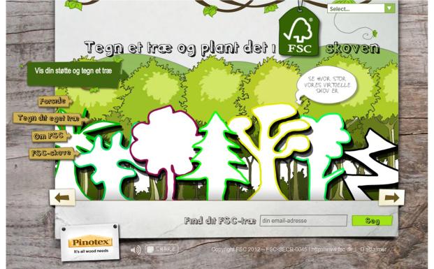 Bliv en del af skoven, tegn dit eget træ! Bliv en del af skoven, tegn dit eget træ!