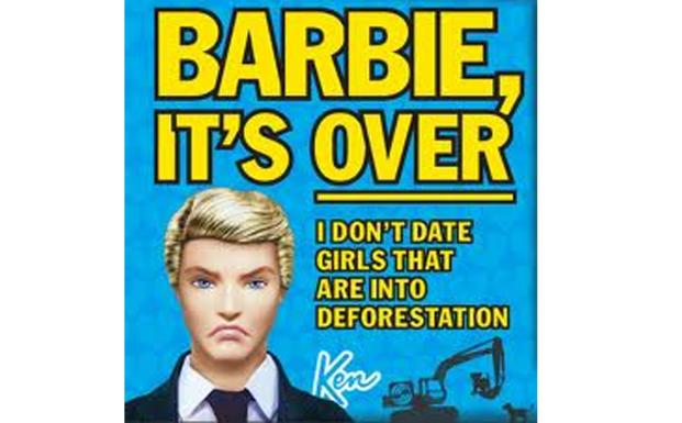 Barbie, it's over