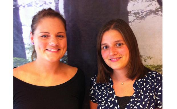Eva Knudsen (t.v.) og Marguerita Hvid Spangsberg (t.h.) Eva Knudsen (t.v.) og Marguerita Hvid Spangsberg (t.h.)