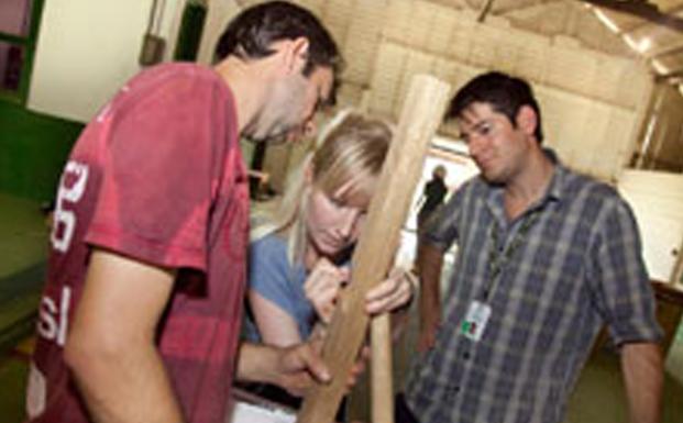 Mette Schelde på sin vinderrejse i Brasilien.