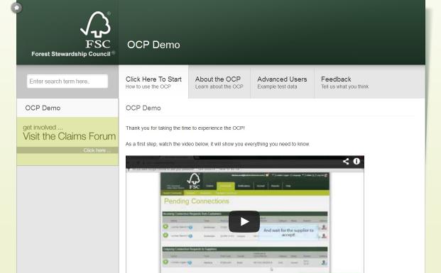 Demonstration af FSC's nye system "Online Claims Platform" Demonstration af FSC's nye system "Online Claims Platform"
