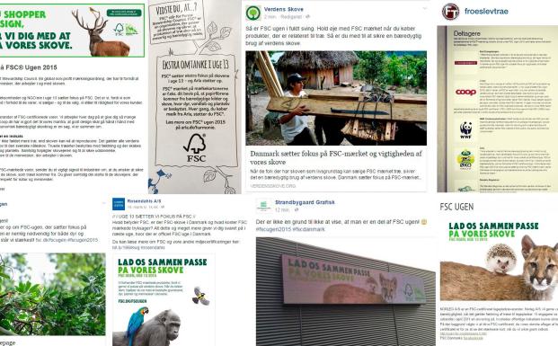 St&oslash;tte og bidrag i FSC Ugen 2015