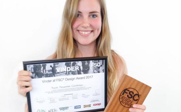 Rikke vandt FSC Design Award 2017 Rikke vandt FSC Design Award 2017