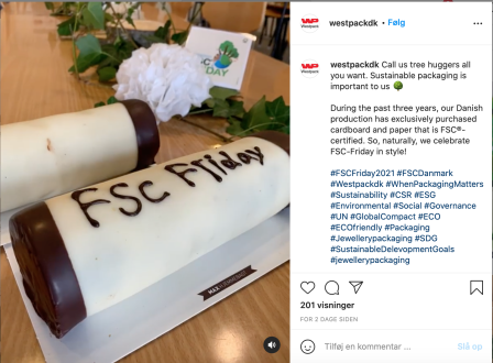 FSC Friday 2021 hos Westpack