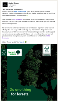 Global Timber - Forest Week