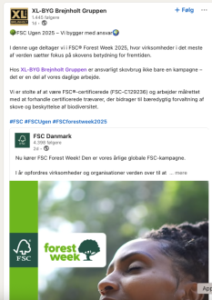 XL-Byg Brejnholt Gruppen - Forest Week